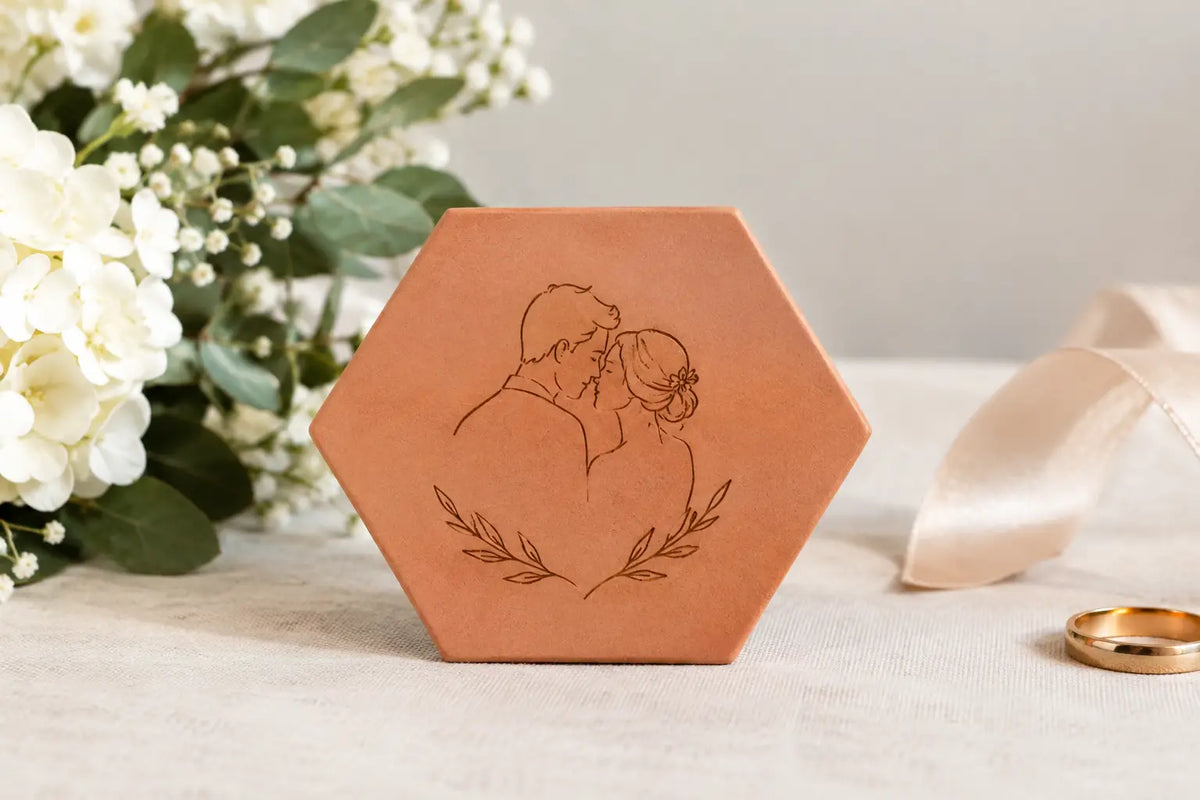 Tomette save the date mariage, l’annonce qui reste