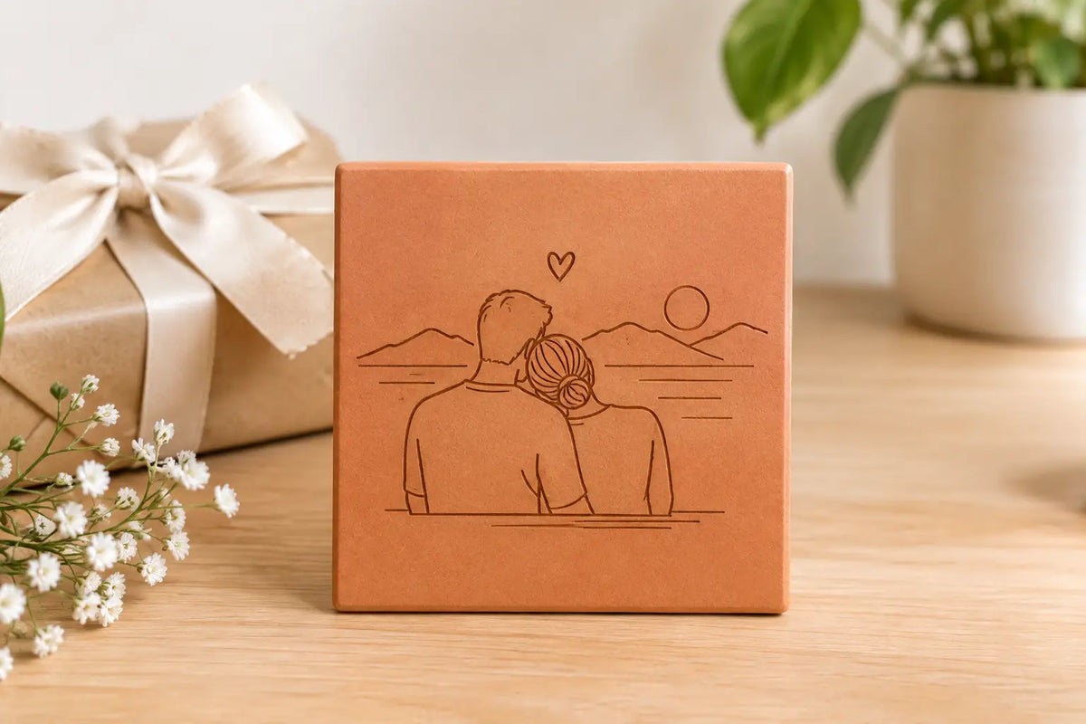 Cadeau anniversaire de mariage personnalisé