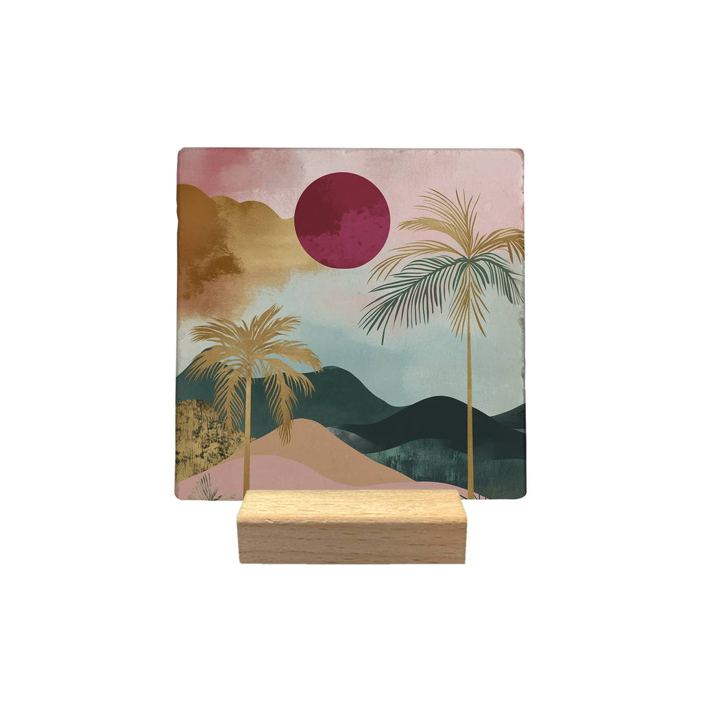 Paysage désertique — carreau décoratif à accrocher, sélection MyTomette