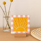 Sunshine — carreau décoratif à accrocher, sélection MyTomette