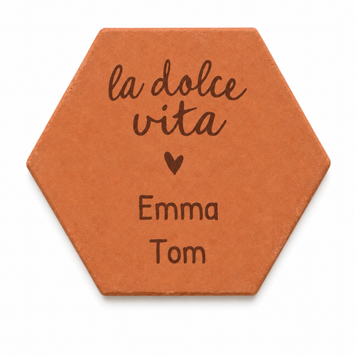 Cadeau mariage personnalisé Couple Dolce Vita