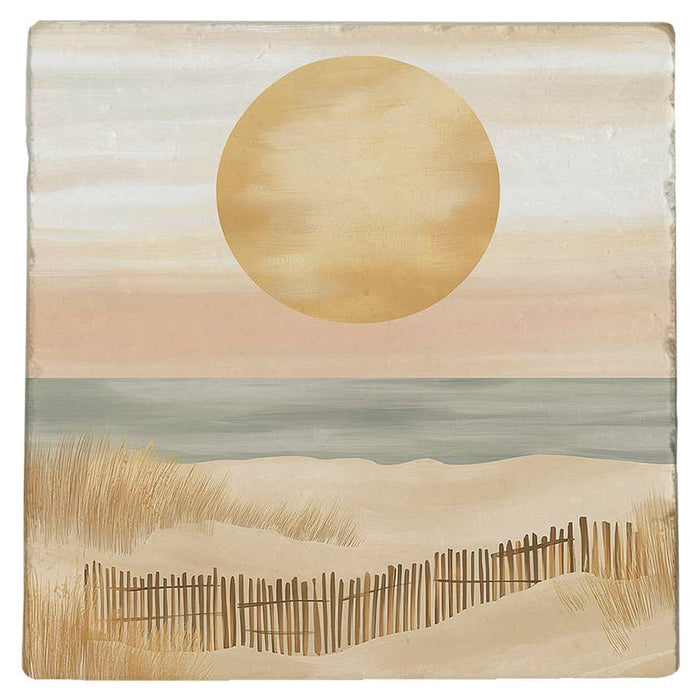 Carreau décoratif Dunes en pierre naturelle, 10 × 10 cm — sélection MyTomette