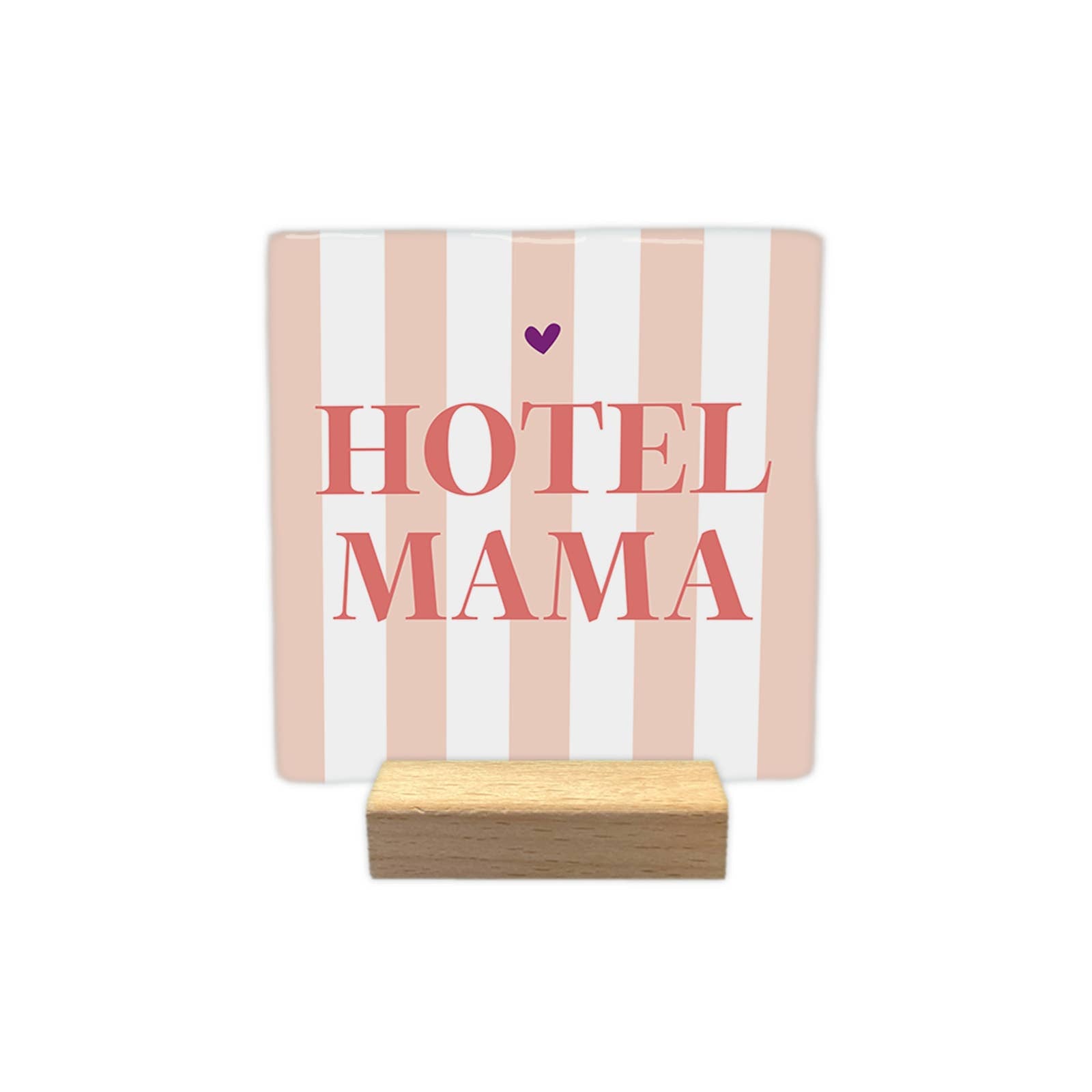 Hôtel Maman — carreau décoratif à accrocher, sélection MyTomette