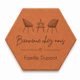 Cadeau crémaillère original Bienvenue chez nous